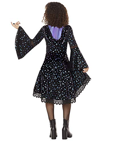 Disfraz completo de bruja para niñas talla extra grande miniatura 2