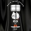 the shave factory Hair Wax Stick Clay, Long-Lasting Styling Wax for Smoothing & Slick Finish on Hair Wigs - 2.7 Oz (75G) (1 Piece)