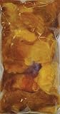 Wool Roving-Variegated Gold Curly