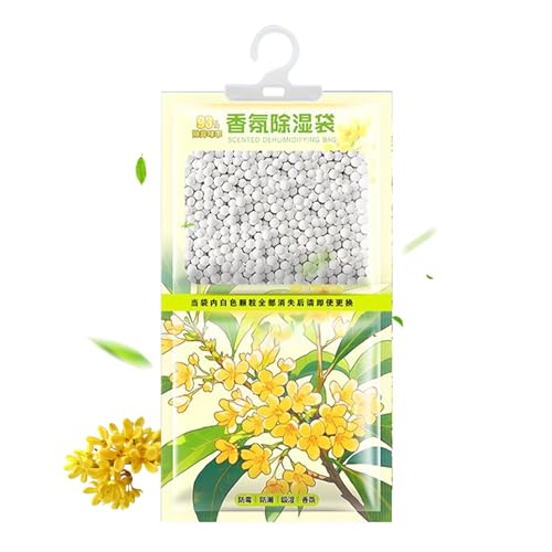 Absorbente de humedad para clóset, paquete absorbente de humedad, paquetes fragantes de larga duración, a prueba de humedad, absorben el exceso de humedad y mantienen la frescura