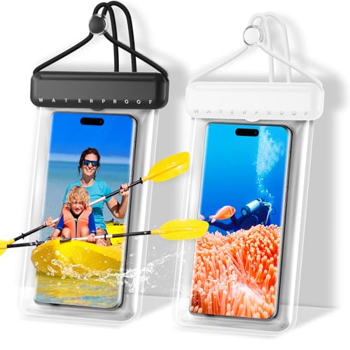 Amazon.co.jp: スマホ 防水ケース 【新登場 & 2枚セット】 IPX8