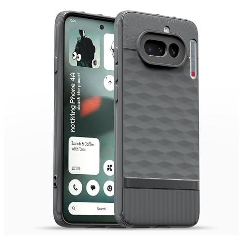 Image of Shockproof Case Compatible with Nothing Phone (4a) 5G | Full Camera Protection | TPU Flexible Back Cover for Nothing Phone (4a) 5G (Graphite Grey)