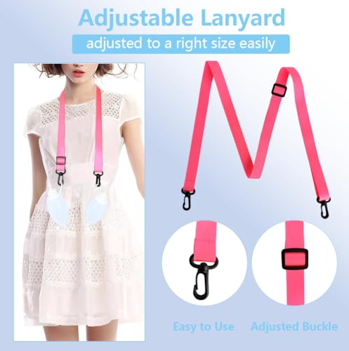Image of 3Pcs Shower Lanyard for Mastectomy Drain Holder; Breast Cancer /Abdominal Debridement /Tummy Tuck Patients Surgical Drain Holder; Breast Surgery Recovery Care Package