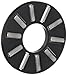 INA AXK0821TN Thrust Needle Bearing, Axial Cage and Roller, Polyamide Nylon Cage, Open End, Metric, 8mm ID, 21mm OD, 2mm Width, 4.4lbf Static Load Capacity, 1.75lbf Dynamic Load Capacity