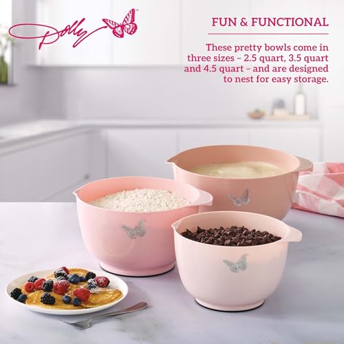 Set de 3 Tazones para Mezclar estilo Dolly Parton miniatura 3