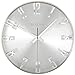 Bulova C4846 Director Wall Clock, Satin Pewter Finish