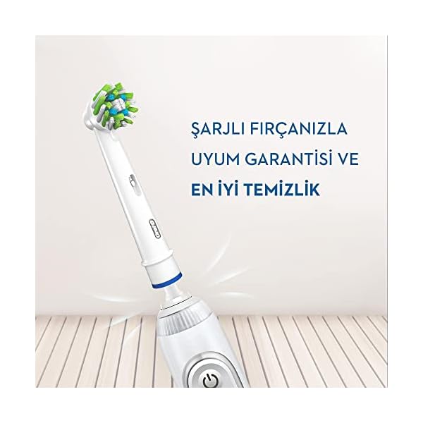 Oral-B Zahnbürste Ersatzkopf Cross Action 4 Stück – Bild 7