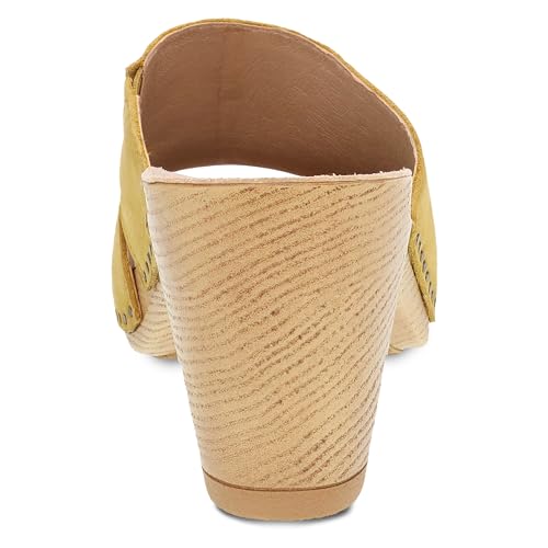 Image of Dansko Tandi Peep Toe Sandal for Women - Soft Leather Treated with Scotchgard for Stain Resistance - Cushioned, Contoured Footbed for All-Day Comfort