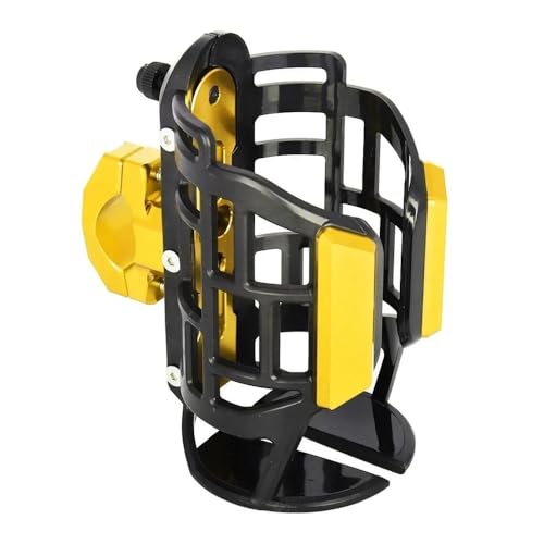 Porte-gobelet pour Vespa LX 50/125/150 - Accessoire moto en aluminium anodisé or