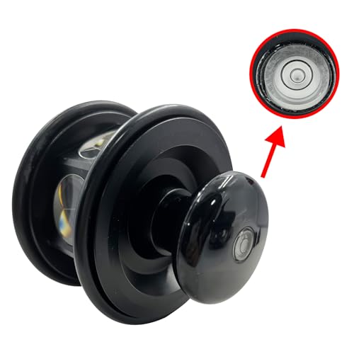 Image of ATP3 for Trimble 360 Prism Surveying Robotic ATR Total Station, 360 Degree Prism Reflector with Level Buble, Auto Tracking Measurement, Joint 5 /8 inch x11 Female Thread (Silver Coated)