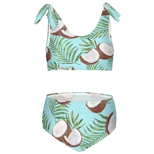 Image of Boccsty Cute Crab Red Blue Girls Swimsuits Kids Bikini Sets 2 Pcs Bathing Suit for 3T