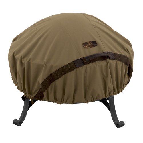 Classic Accessories Hickory Water-Resistant 44 Inch Round Fire Pit Cover