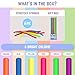 BUNMO Sensory Toys Stretchy Strings for Toddlers 3+ - Stimulating & Addictive Fidget Toys for Kids - Hours of Fun for Kids - Non-Mouthable Toy 3+ - Smooth 6 Pack