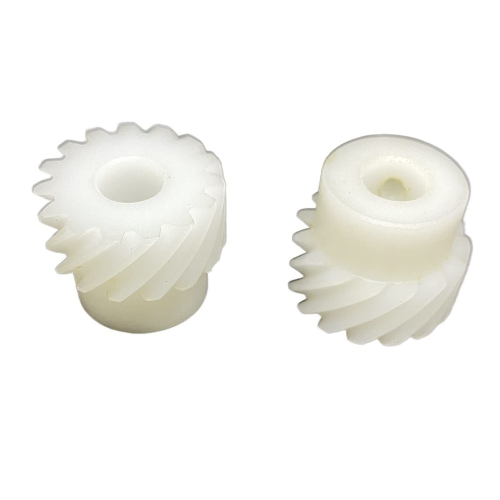 Stirnradgetriebe, Ritzelsatz, Ritzel 2 Stück 1M 15T Nylon-Spiral-Stirnradgetriebe Kunststoff-Schirm-Stirnradgetriebe 6 mm 8 mm Innenloch 1 Modul 15 Zähne Zahnradbohrung Welle(6mm bore)