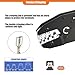KF CPTEC Ratcheting Crimping Tool for Open Barrel Non-Insulated Terminals, Compatible with Deutsch, Molex, TE, AMP, JST Connectors – Wire Crimper for AWG 10-22 (0.5–6.0mm²), Adjustable Crimping Force