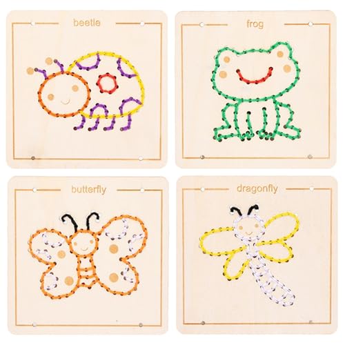 BDSHUNBF Kit de Costura, Kits de Costura de Animal, Kit de Bricolaje, Aprender a Coser Animal, Juego de Manualidades Coser Kit Manualidad de Coser