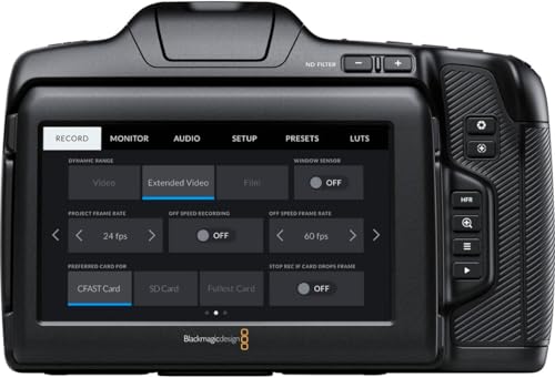 Blackmagic Pocket Cinema Camera 6K