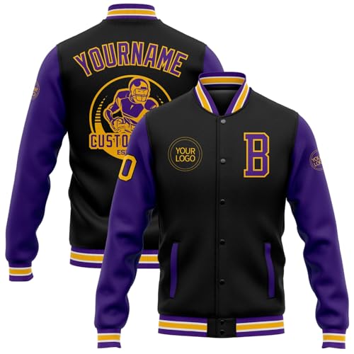 Custom Letterman Jacket, Custom Varsity Jacket, Letterman Jacket Men, Custom Red Black Bomber Full-Snap