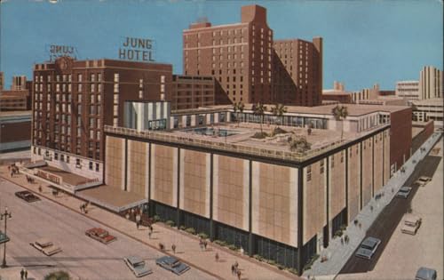 Jung Hotel Rooftop Pool & Patio New Orleans Postcard