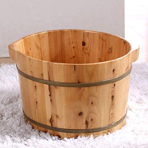 Cubeta de baño de pies de madera para adultos miniatura 3