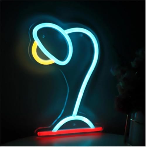 Lampe au néon veilleuse de bureau et enseigne lumineuse intérieure
