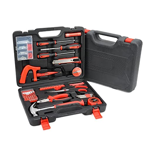 Kit de herramientas 95 piezas para reparación doméstica miniatura 1