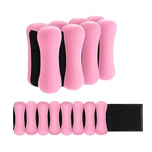 Gewichten Siliconen enkelpolsarmband verstelbaar, 2 stuks siliconen gewichten pols enkelset (2 lbs), met zwaartekracht…