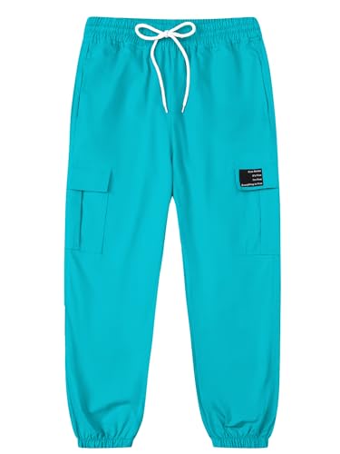 Image of SANGTREE Girls & Womens Drawstring Cargo Jogger Pants,3 Years - Women 3XL