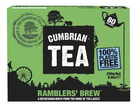 The Cumbrian Tea and Cumbrian Coffee Co Ltd T/A Cumbrian TeaRamblers Brew Black Tea, 250 g