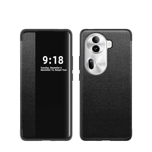 Coque Oppo Reno11 antichoc pour éviter les rayures grâce au rabat rigide