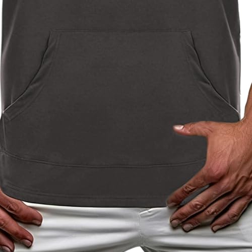 Chaleco con capucha para hombre para entrenar al aire libre 7