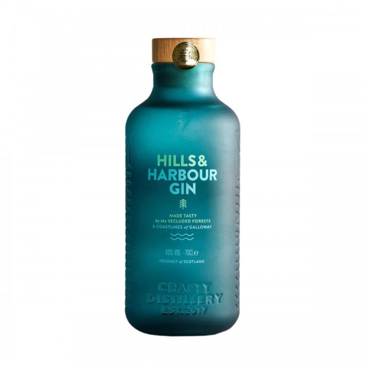 CRAFTY HILLS & HARBOUR Gin, 40% Vol., 70 cl