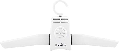 Miniatura 7 de Fdit Secadora portátil para ropa y zapatos, secadora eléctrica plegable con secado en frío/caliente y temporizador para ropa interior, traje de