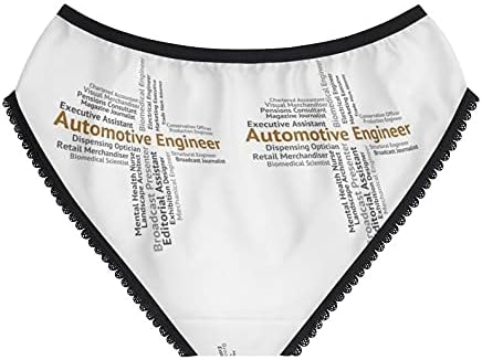 Automotive Engineer Panties, Automotive Engineer Underwear, Briefs, Cotton Briefs, Funny Underwear, Panties For Women