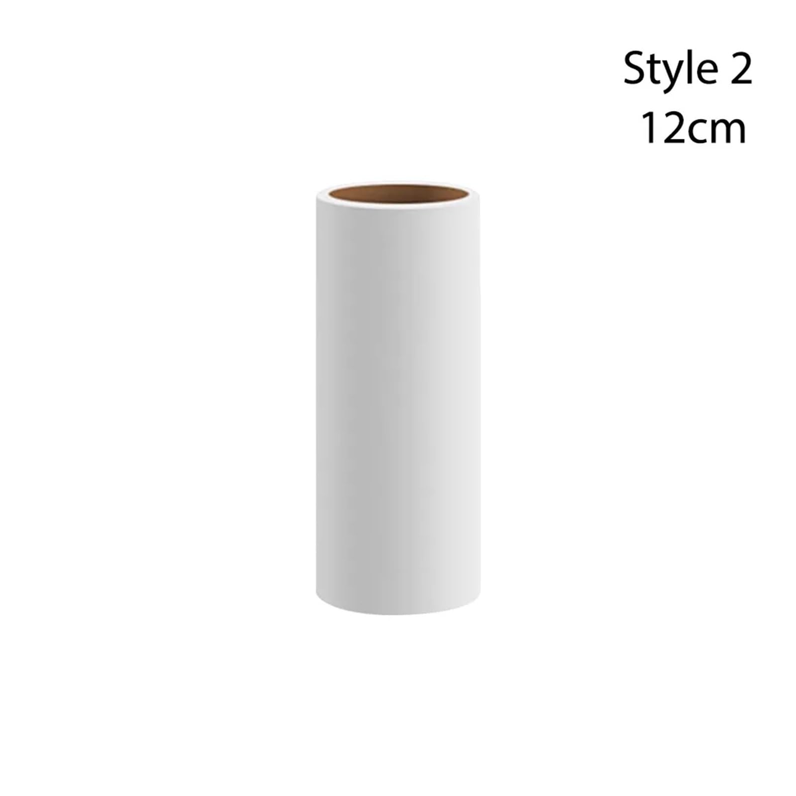 24 pz Rullo di Ricarica Pennello Appiccicoso Rimozione Peli Animali Domestici Strappabile Polvere Appiccicosa Carta Pelucchi Spazzola della Domestica(12CM-Style 2)