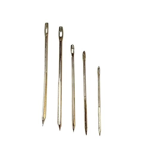 Y H M 12PCS Sail Makers Needles Sturdy & Durable for Sewing Sails and Canvas (#10 95mm)