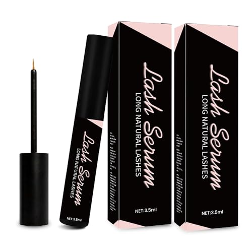Sins 'n Lashes Sérum para pestañas largas naturales Sins 'n Lashes Sins 'n Lashes Serum Deep Repair Eyelash Serum conduce a pestañas más gruesas, más largas y fuertes (2 bloques El Negro)