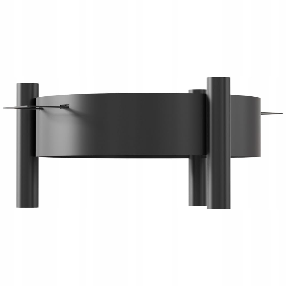 KRATKI Braciere da giardino ROTONDO 33 x 61,6 x 61,6 cm acciaio moderno