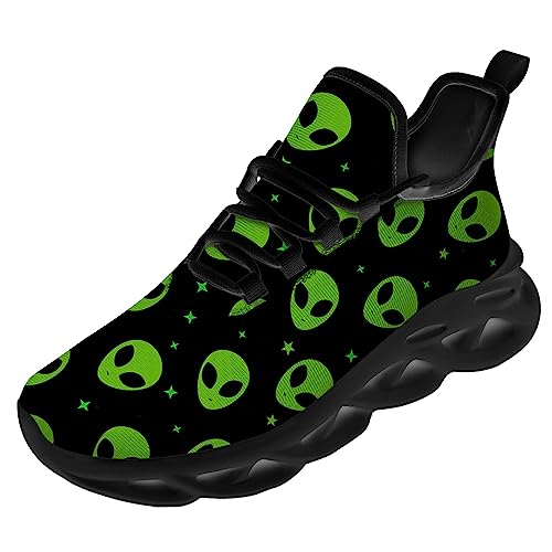 Alien Shoes for Women Men Road Running Walking Tennis Jogging Lightweight Sneakers UFO Space Shoes Gifts for Men Women2