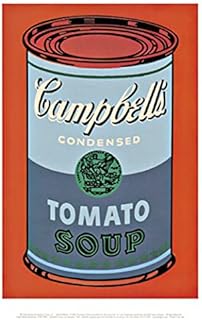 1art1 Andy Warhol - Campbell's Soup Can (Tomato) Stampa d'Arte (36 x 28cm)