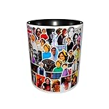 Oviekewp Matthew Actors Gray Directors Gubler Ceramic Coffee Mug for Milk Tea Chocolate Water Novelty Drinking Cup Gift for Friends Family 11oz