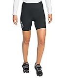 Einsätze in Kontrastfarbe VAUDE Damen Hose Advanced Shorts II, Black, 44, 06700