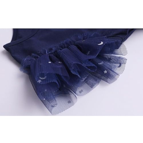 Image of Toddler Girls Tutu Dresses Cute Casual Short Sleeve Dress for Summer Daily Home School Party 2-8T