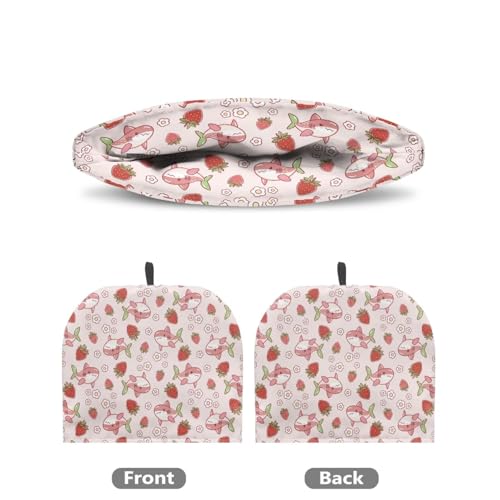 Image of Large Tea Cozy for Teapot Pink Shark Print Extra Thick Tea Pot Cover Home Kitchen Decoration Insulated Teapot Cozy Dust Kitchen Accessories for Home Daily