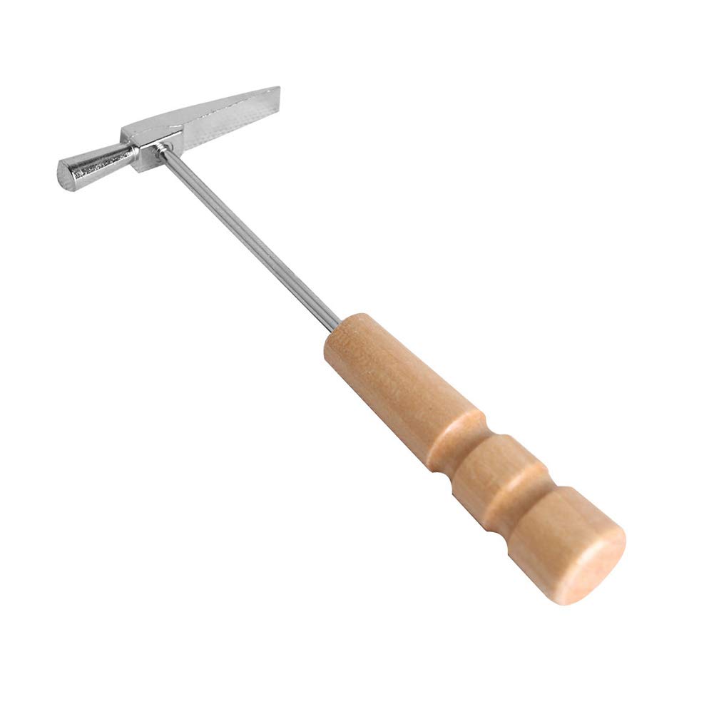 SODIAL-200 Pièces Porte-Clés En Bois Flans En Vrac Rond Bois Gravure