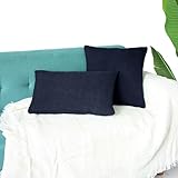 Photo Gallery aqigr 2 pezzi federe cuscini divano 80x80 50x50 60x60 grigio/marrone copricuscini 50x80 con cerniera invisibile copri cuscino per divano camera da letto e soggiorno(navy,40x80cm(set of 2)) Photo Gallery aqigr 2 pezzi federe cuscini divano 80x80 50x50 60x60 grigio/marrone copricuscini 50x80 con cerniera invisibile copri cuscino per divano camera da letto e soggiorno(navy,40x80cm(set of 2))