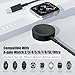 Charger Cable for Apple Watch, 1M USB C to Magnetic Wireless Fast i-Watch Charging Cable, Compatible with Series Ultra/9/8/7/6/SE/SE2/5/4/3/2,Magnetic, USB C Interface, 1m Data Cord- Black