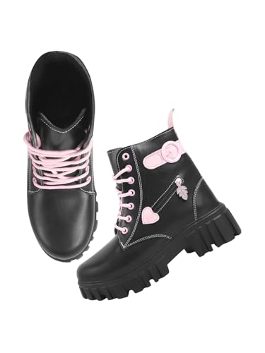 Image of Shoetopia Women & Girls Lace-Up Boots