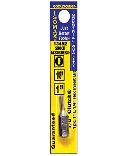 Eazypower 13492 Isomax Clutch Insert Bit, 3/32" : Amazon.in: Fashion