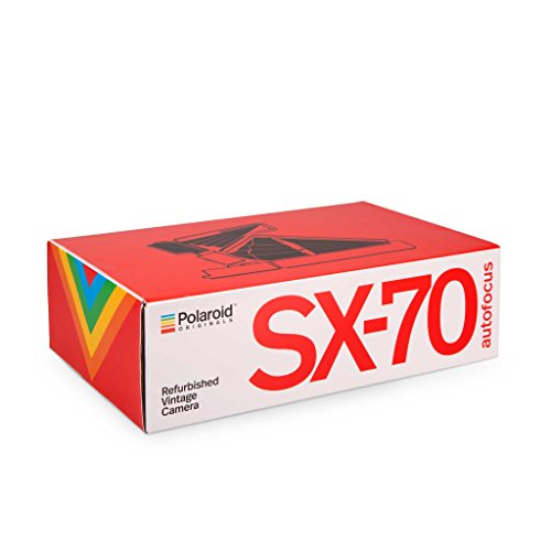 Polaroid Originals 4695 SX-70 Camera, Silver, Brown